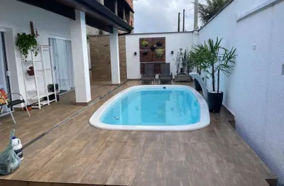 Casa para venda em itanhaém, bopiranga, 4 dormitórios, 4 suítes, 1 banheiro, 4 vagas