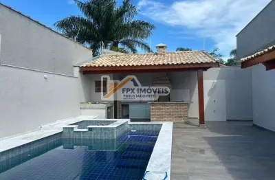 Casa para venda em itanhaém, jardim comendador, 3 dormitórios, 2 suítes, 1 banheiro, 3 vagas