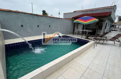 Casa para venda em itanhaém, jardim regina, 2 dormitórios, 1 suíte, 1 banheiro, 4 vagas