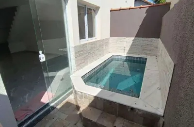 Casa em condomínio para venda em itanhaém, balneário gaivota, 2 dormitórios, 2 suítes, 1 banheiro, 1 vaga