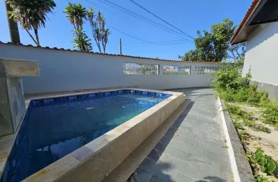 Casa para Venda em Mongaguá, Balneário Itaguaí, 2 dormitórios, 1 suíte, 1 banheiro, 3 vagas