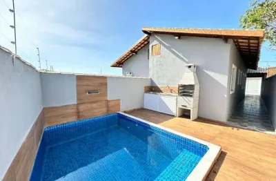 Casa para Venda em Itanhaém, Nossa Senhora do Sion, 2 dormitórios, 1 suíte, 1 banheiro, 2 vagas