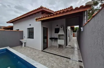 Casa para Venda em Itanhaém, Bopiranga, 3 dormitórios, 1 suíte, 2 banheiros, 2 vagas