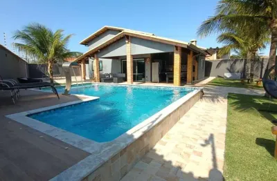 Casa para Venda em Itanhaém, Tupy, 4 dormitórios, 1 suíte, 2 banheiros, 6 vagas