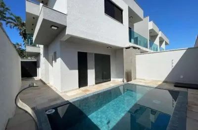 Casa em Condomínio para Venda em Itanhaém, Jardim São Fernando, 2 dormitórios, 2 suítes, 4 banheiros, 1 vaga