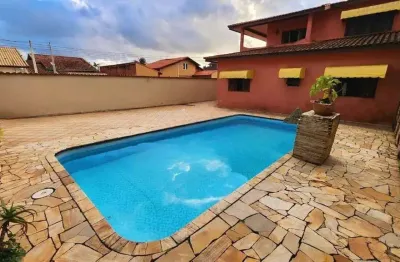 Casa para Venda em Peruíbe, Balneário Maria Helena Novaes, 3 dormitórios, 1 suíte, 1 banheiro, 5 vagas