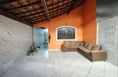 Casa para Venda em Praia Grande, Maracanã, 2 dormitórios, 1 banheiro, 2 vagas