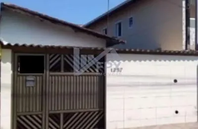 Casa para venda em praia grande, jardim melvi, 1 dormitório, 1 banheiro, 2 vagas