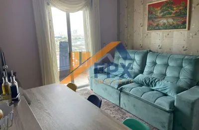 Apartamento para venda em praia grande, tupi, 2 dormitórios, 1 banheiro, 1 vaga