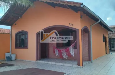 Casa para venda em itanhaém, balneário gaivota, 2 dormitórios, 1 banheiro, 3 vagas