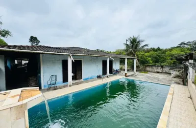 Chácara para venda em itanhaém, chácaras bopiranga, 3 dormitórios, 2 banheiros, 10 vagas