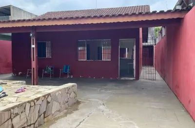 Casa para venda em itanhaém, balneário gaivota, 2 dormitórios, 1 banheiro, 2 vagas