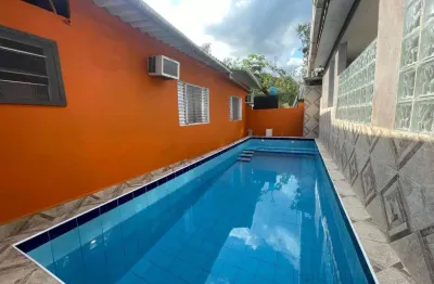 Casa para venda em itanhaém, parque vergara, 2 dormitórios, 1 suíte, 1 banheiro, 2 vagas