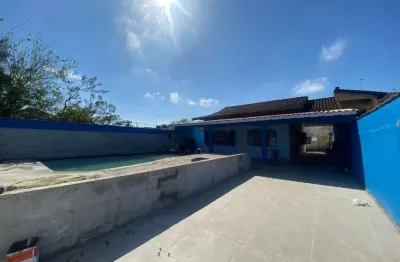 Casa para venda em itanhaém, jardim regina, 3 dormitórios, 1 suíte, 3 banheiros, 5 vagas