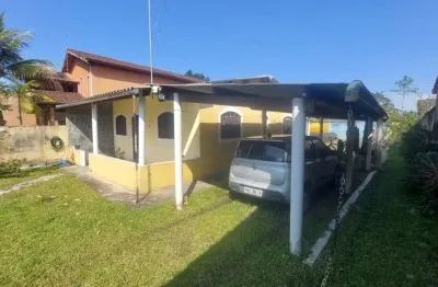 Casa para venda em itanhaém, indaiá, 2 dormitórios, 2 banheiros, 6 vagas