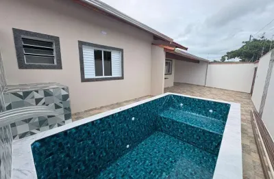 Casa para venda em itanhaém, jardim jamaica, 2 dormitórios, 1 suíte, 2 banheiros, 3 vagas