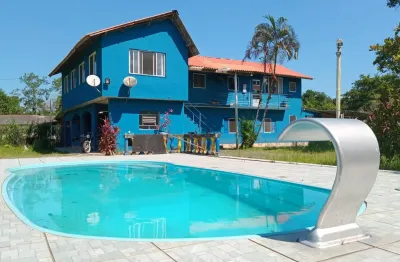 Chácara com piscina para venda, em itanhaém, litoral sul de sp