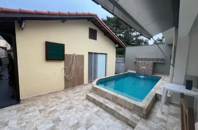 Casa com piscina na praia para venda, em itanhaém, litoral sul de sp