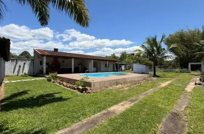 Chácara para Venda em Itanhaém, Chácaras Glória, 3 dormitórios, 2 suítes, 1 banheiro, 10 vagas