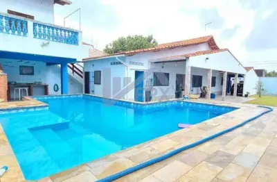 Casa para Venda em Itanhaém, Jardim das Palmeiras, 2 dormitórios, 1 suíte, 1 banheiro, 6 vagas