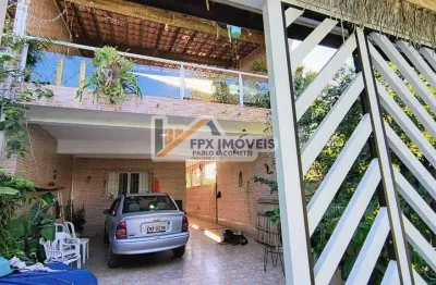 Sobrado para Venda em Itanhaém, Jardim Marambá 1, 2 dormitórios, 1 suíte, 3 banheiros, 2 vagas