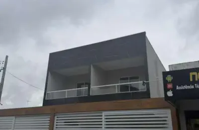 Casa para Venda em Praia Grande, Nova Mirim, 2 dormitórios, 1 suíte, 1 banheiro, 1 vaga
