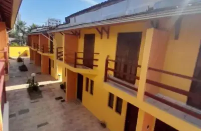 Casa em condomínio para venda em mongaguá, vila atlântica, 2 dormitórios, 1 suíte, 1 banheiro, 1 vaga