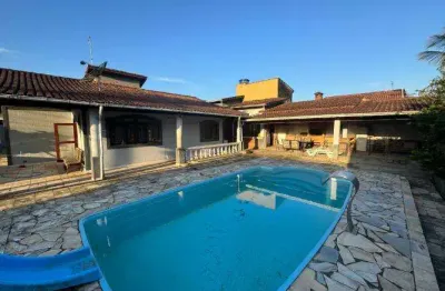 Casa para venda em itanhaém, vila verde mar, 4 dormitórios, 2 suítes, 2 banheiros, 10 vagas