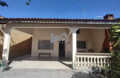 Casa para venda em itanhaém, balneário gaivota, 2 dormitórios, 1 banheiro, 8 vagas