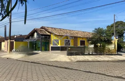Casa para venda em itanhaém, balneário jequitibá, 1 banheiro, 4 vagas