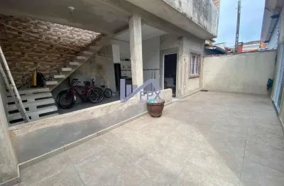 Casa para venda em itanhaém, praia dos sonhos, 2 dormitórios, 1 suíte, 2 banheiros, 2 vagas