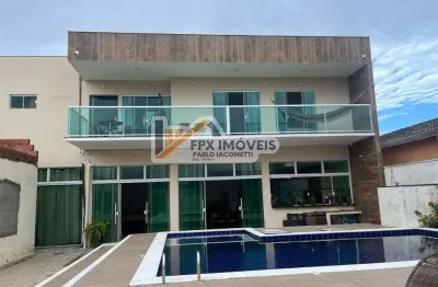 Casa alto padrão para venda em itanhaém, guarda civil, 4 dormitórios, 2 suítes, 2 banheiros, 6 vagas