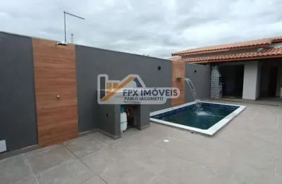 Casa para venda em itanhaém, bopiranga, 2 dormitórios, 1 suíte, 1 banheiro, 2 vagas