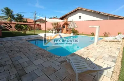 Casa alto padrão para venda em itanhaém, jardim grandesp, 5 dormitórios, 2 suítes, 3 banheiros, 10 vagas