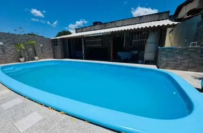 Casa para venda em itanhaém, jardim das palmeiras, 2 dormitórios, 2 suítes, 1 banheiro, 3 vagas