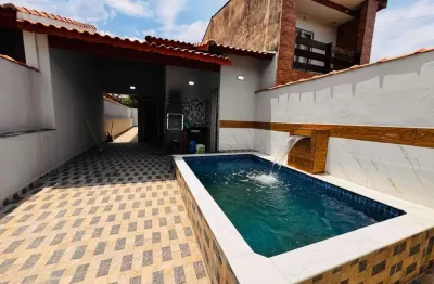 Casa para venda em itanhaém, campos elíseos, 2 dormitórios, 1 suíte, 2 banheiros, 2 vagas