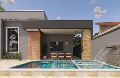 Casa para Venda em Itanhaém, Jardim Grandesp, 2 dormitórios, 1 suíte, 1 banheiro, 2 vagas