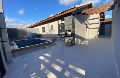 Casa para venda em itanhaém, jardim guacyra, 2 dormitórios, 1 suíte, 4 banheiros, 1 vaga