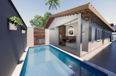 Casa para Venda em Itanhaém, Nossa Senhora do Sion, 2 dormitórios, 1 suíte, 1 banheiro, 2 vagas