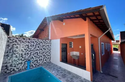 Casa para Venda em Itanhaém, Tupy, 2 dormitórios, 1 suíte, 2 banheiros, 2 vagas