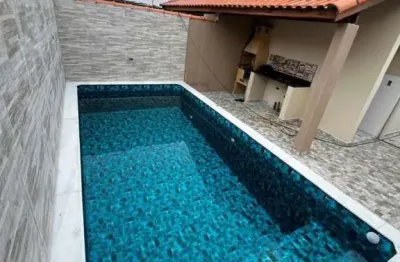 Casa para venda em itanhaém, jardim jamaica, 2 dormitórios, 1 suíte, 1 banheiro, 2 vagas