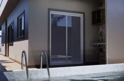 Casa para Venda em Itanhaém, Parque Augustus, 1 dormitório, 1 suíte, 1 banheiro, 1 vaga