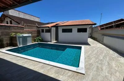 Casa para venda em itanhaém, satélite, 3 dormitórios, 2 suítes, 1 banheiro, 4 vagas