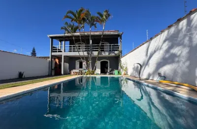 Casa para venda em itanhaém, jardim regina, 4 dormitórios, 1 suíte, 2 banheiros, 6 vagas
