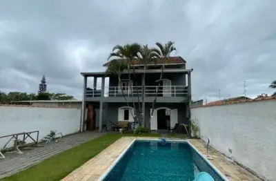 Casa para venda em itanhaém, jardim regina, 4 dormitórios, 1 suíte, 2 banheiros, 6 vagas
