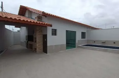 Casa para venda em mongaguá, plataforma, 3 dormitórios, 1 suíte, 1 banheiro, 2 vagas