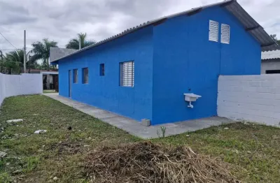Casa para venda em itanhaém, gaivotas, 2 dormitórios, 1 banheiro, 2 vagas