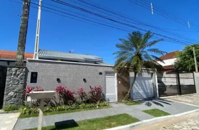 Casa para venda em peruíbe, oásis, 3 dormitórios, 1 suíte, 1 banheiro, 2 vagas