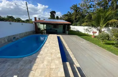 Casa para venda em itanhaém, jardim fênix, 2 dormitórios, 1 banheiro, 3 vagas