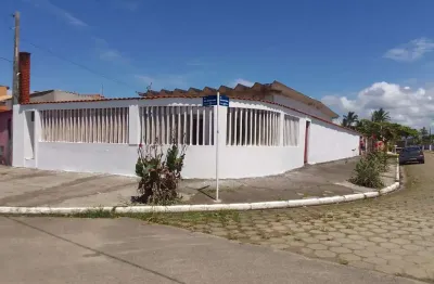 Casa para venda em itanhaém, gaivotas, 3 dormitórios, 2 banheiros, 3 vagas